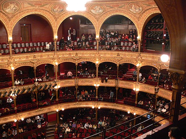 Auditorium of the Théâtre du Châtelet, 2008