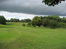 Thirteenth Fairway at the golf course Thirteenth Fairway Eaglescliffe Golf Course - geograph.org.uk - 1964777.jpg