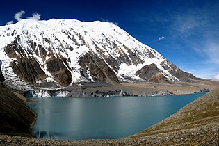 Tilicho Lake in the Annapurna region.