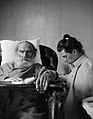 L. Tolstoy and Tatiana Lvovna Tolstaya, 1902