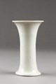 White porcelain vase