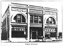 Tulsa World Publishing building in 1906 TulsaWorld1906.jpg