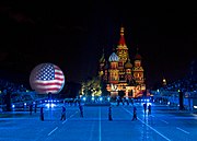 US Army Europe Band and Chorus perform on Red Square in Moscow