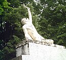 Une statue du vélodrome