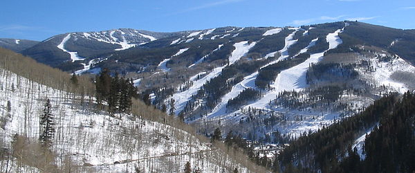 Front side of Vail Resort in 2005