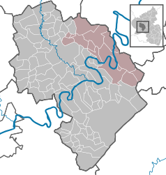 Verbandsgemeinde Traben-Trarbach - Carte