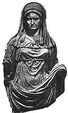 Vestal Virgin priestess of Ancient Rome Vestalin-2.jpg