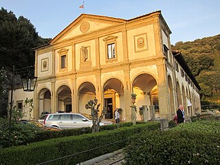 Belmond Villa San Michele building in Tuscany, Italy