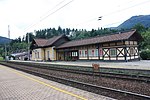 Reception building, Warmbad train station