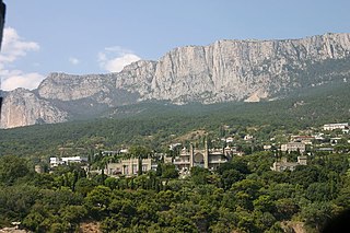 Alupka City in Yalta Municipality, Disputed between Russia and Ukraine