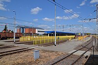 Stacja Terespol – miejsce odprawy granicznej i celnej osób, towarów oraz pociągów (sierpień 2015)