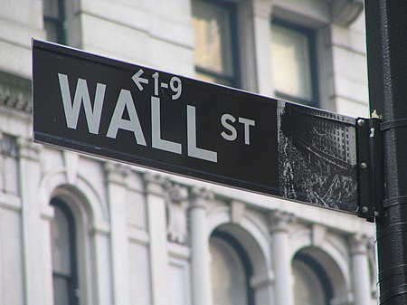 Wall Street Sign