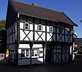 "Temple" half-timbered building