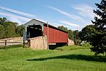 Weaver's Mill Covered Bridge Three Quarters View 3008px.jpg