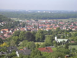 Skyline of Weingarten (Baden)