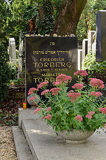 Torbergs Grab auf dem Wiener Zentralfriedhof