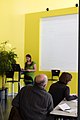 WikiPermanence à la Cantine numérique rennaise sur le thème « Illustrer Wikipédia », le 11 février 2013.