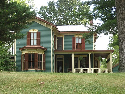 The William W. Jarvis House, a historic site in the city.