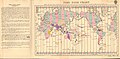 Time zone map of the world by H.P. Douglas (1928)