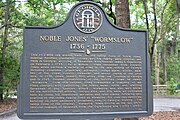 Wormsloe Historic Site, in Chatham County,near Savannah, Georgia, U.S.Historical marker This is an image of a place or building that is listed on the National Register of Historic Places in the United States of America. Its reference number is 73000615.