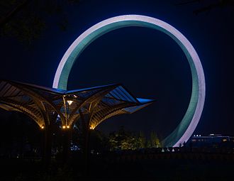 Turn of Fortune at night Zijing Ferris Wheel.jpg