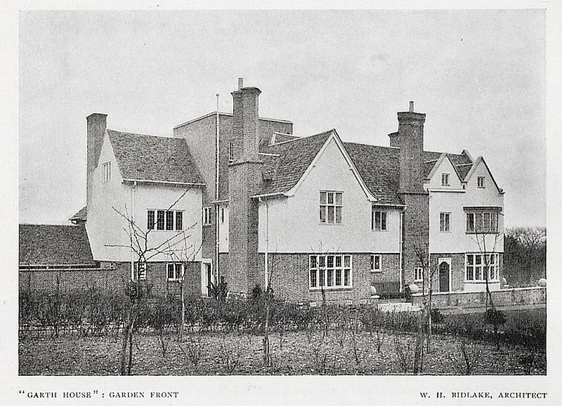 File:"Garth House", Edgbaston, Garden Front.jpg