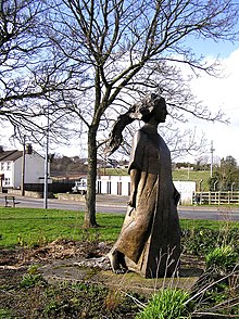 Lady of the Lake monument "Lady of the Lake", Irvinestown - geograph.org.uk - 365366.jpg