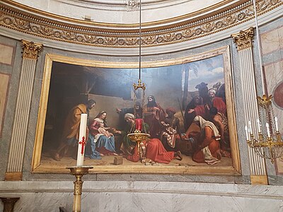 Adoration of the Christ Child by the Three Kings {Chapel of the Virgin, 1605–1609)