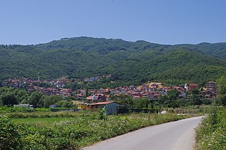 Frangovo Village in Southwestern, North Macedonia