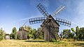 * Nomination [edit] A windmill from Nedoboivtsi (Khotyn Raion, Chernivtsi Oblast). Currently in Museum of Folk Architecture and Life in the Middle Dnieper Ukraine, Pereiaslav-Khmelnytskyi, Ukraine. By User:AlexanderVovck --Antanana 12:21, 6 October 2019 (UTC) * Promotion Good quality. --D-Kuru 19:10, 6 October 2019 (UTC)