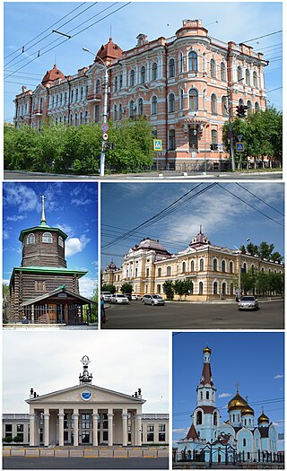 <span class="mw-page-title-main">Chita, Zabaykalsky Krai</span> City in Zabaykalsky Krai, Russia