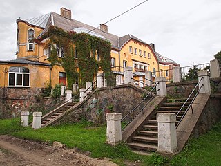 <span class="mw-page-title-main">Saranskoe</span> Rural locality in Kaliningrad Oblast, Russia