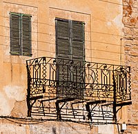 Rank: 15 Balcony railing in Majorca