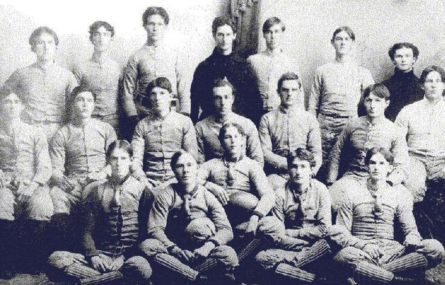 The 1896 Clemson Tigers team.