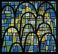 1959, Günter Johl, Zwölftoriges Jerusalem, Fensterentwurf für die evangelische Kirche in Rothemühle.jpg