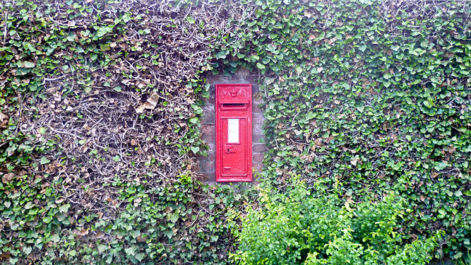 A Queen Victoria postbox