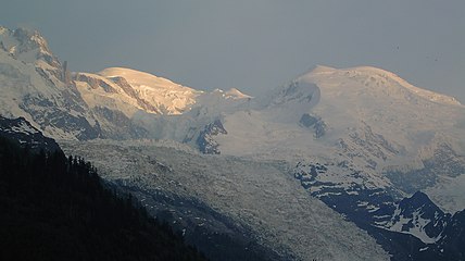 Mont-Blanc from Chamonix