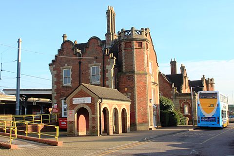 Station from the front