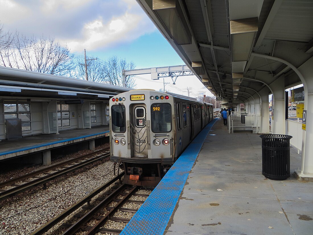 Dempster–Skokie station