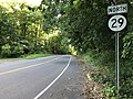 File:2018-06-14 18 01 06 View north along New Jersey State Route 29 (River Road) just north of Hunterdon County Route 519 (Kingwood-Stockton Road) in Delaware Township, Hunterdon County, New Jersey.jpg