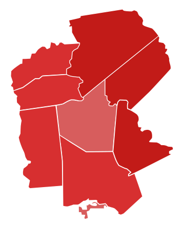 File:2018 general election in Texas' 8th congressional district.svg