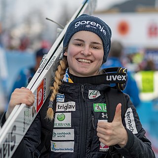 Nika Križnar Slovenian ski jumper