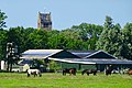 Zicht op de Alexanderkerk in Rinsumageest