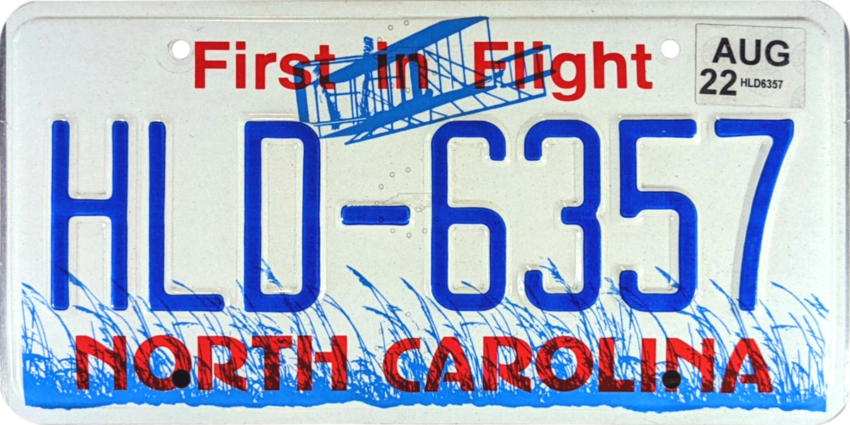 File:2020 North Carolina License Plate.png - Wikipedia