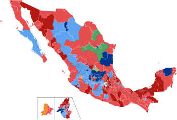 Constituency results of the 2021 Mexican legislative election