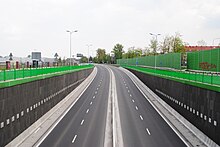 T. Kosciuszko Street in Piotrowice (view towards Srodmiescie) 2022-05 Katowice - Piotrowice-Ochojec 103.jpg