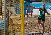 Deutsch: Beachhandball Weltmeisterschaften 2022; Tag 3: 23. Juli 2022 – Frauen, Hauptrunde, Uruguay-Deutschland 0:2 (12:22, 14:24) English: 2022 Beach handball World Championships; Day 3: 23 July – Women Main Round – Uruguay-Germany 0:2 (12:22, 14:24)