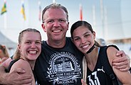 Deutsch: Beachhandball Weltmeisterschaften 2022; Tag 5: 25. Juli 2022 – Frauen, Halbfinale, Deutschland-Niederlande 2:0 (18:10, 25:16) English: 2022 Beach handball World Championships; Day 5: 25 July – Women Semifinal – Germany-Netherlands 2:0 (18:10, 25:16)