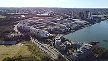 An aerial view of Wentworth Point and its surrounds 2023-06-24 Wentworth Point, NSW.jpg