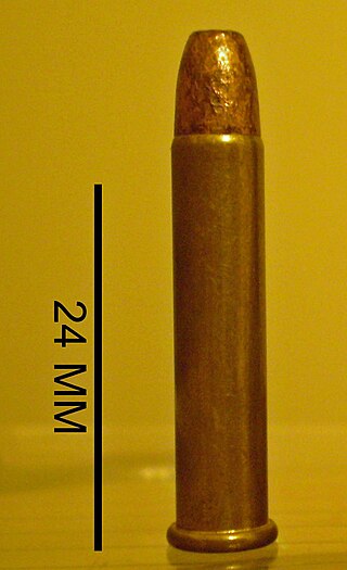 <span class="mw-page-title-main">.22 Winchester Magnum Rimfire</span> Rimfire cartridge